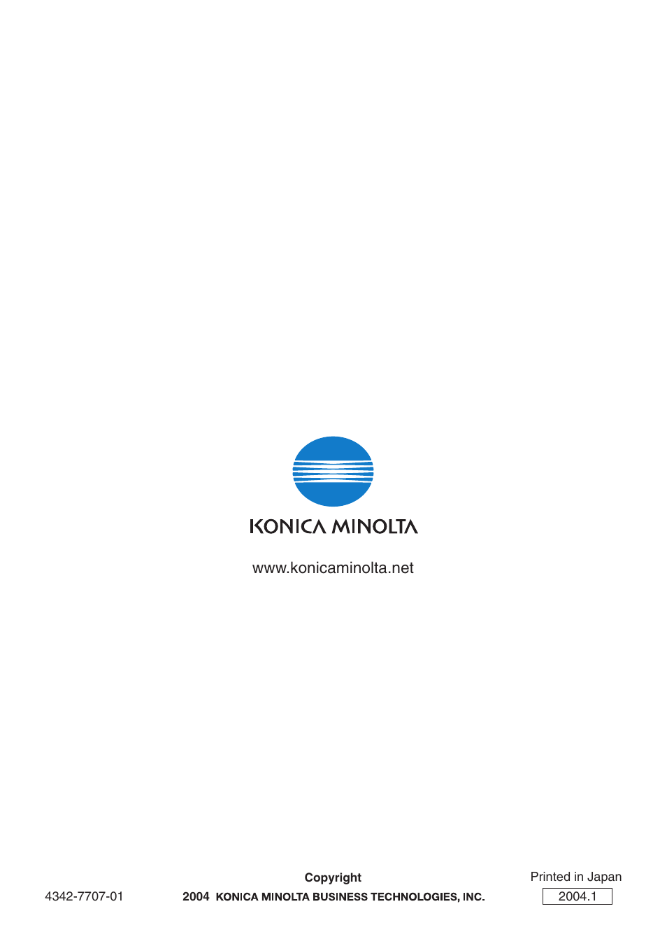 Konica Minolta IC-401 User Manual | Page 106 / 106