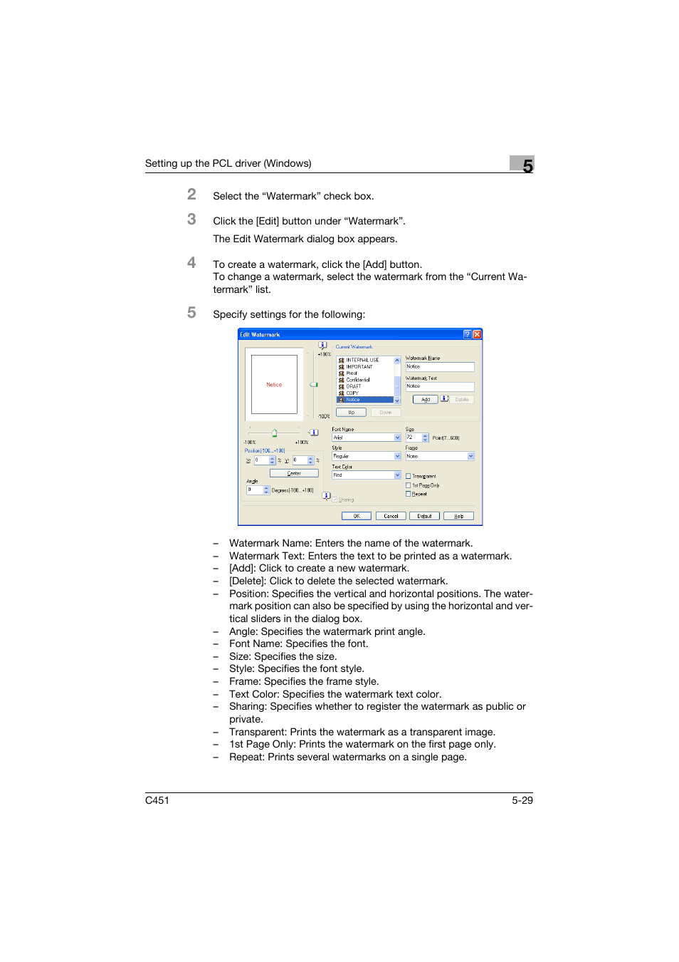 Konica Minolta BIZHUP C451 User Manual | Page 172 / 410