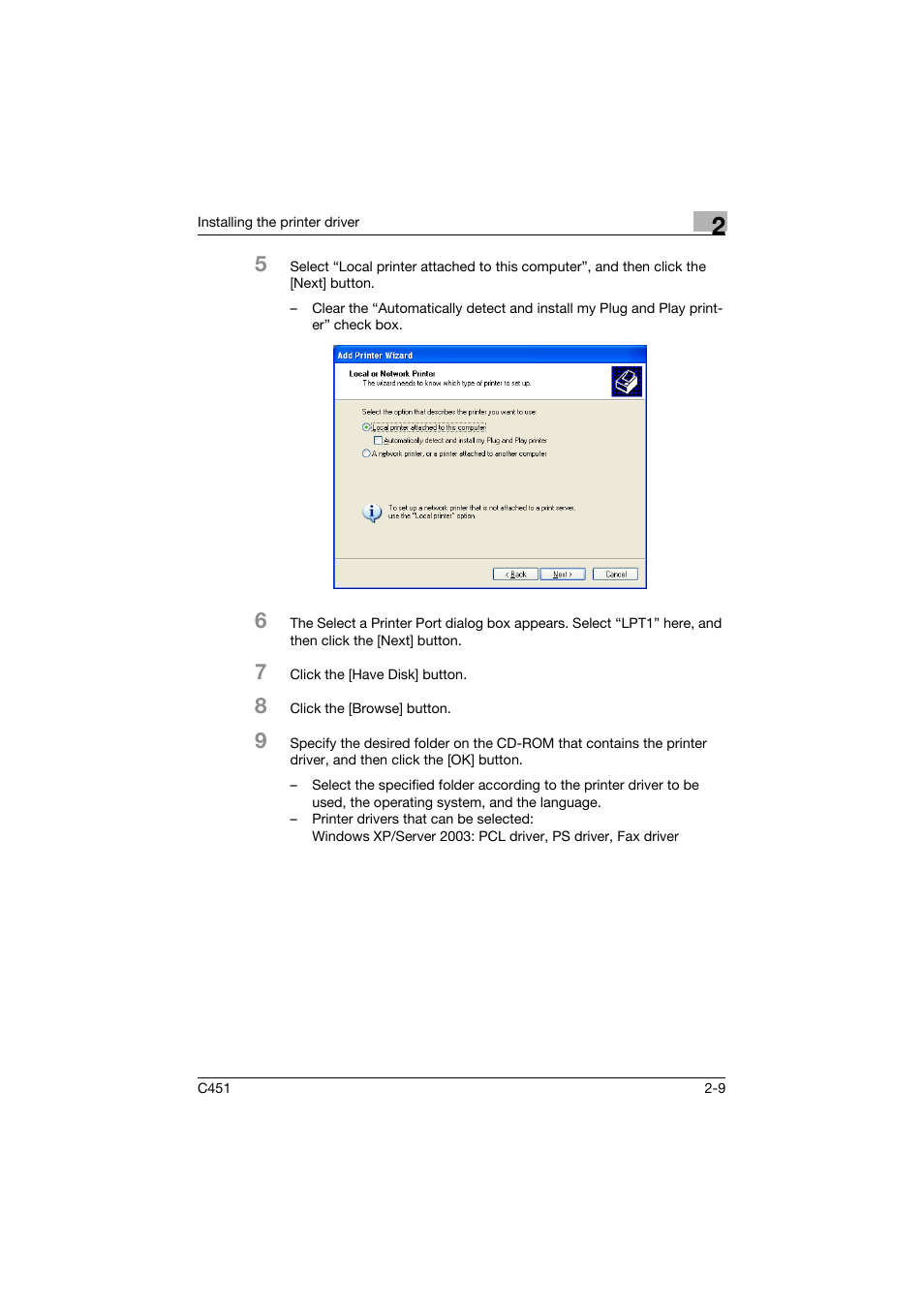 Konica Minolta BIZHUP C451 User Manual | Page 52 / 410