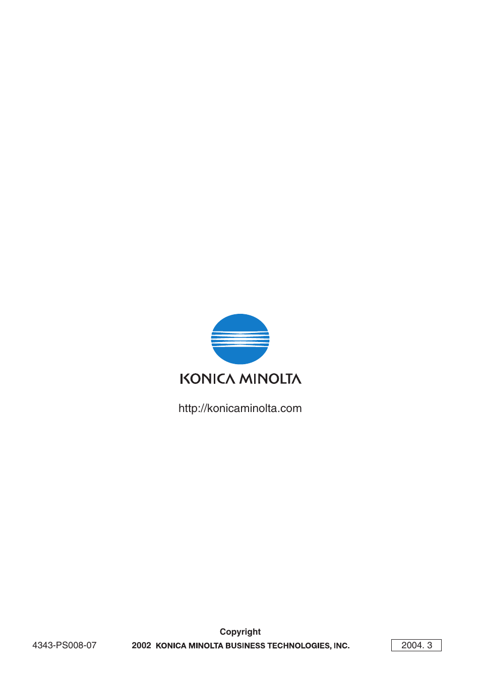 Konica Minolta PageScope User Manual | Page 47 / 47
