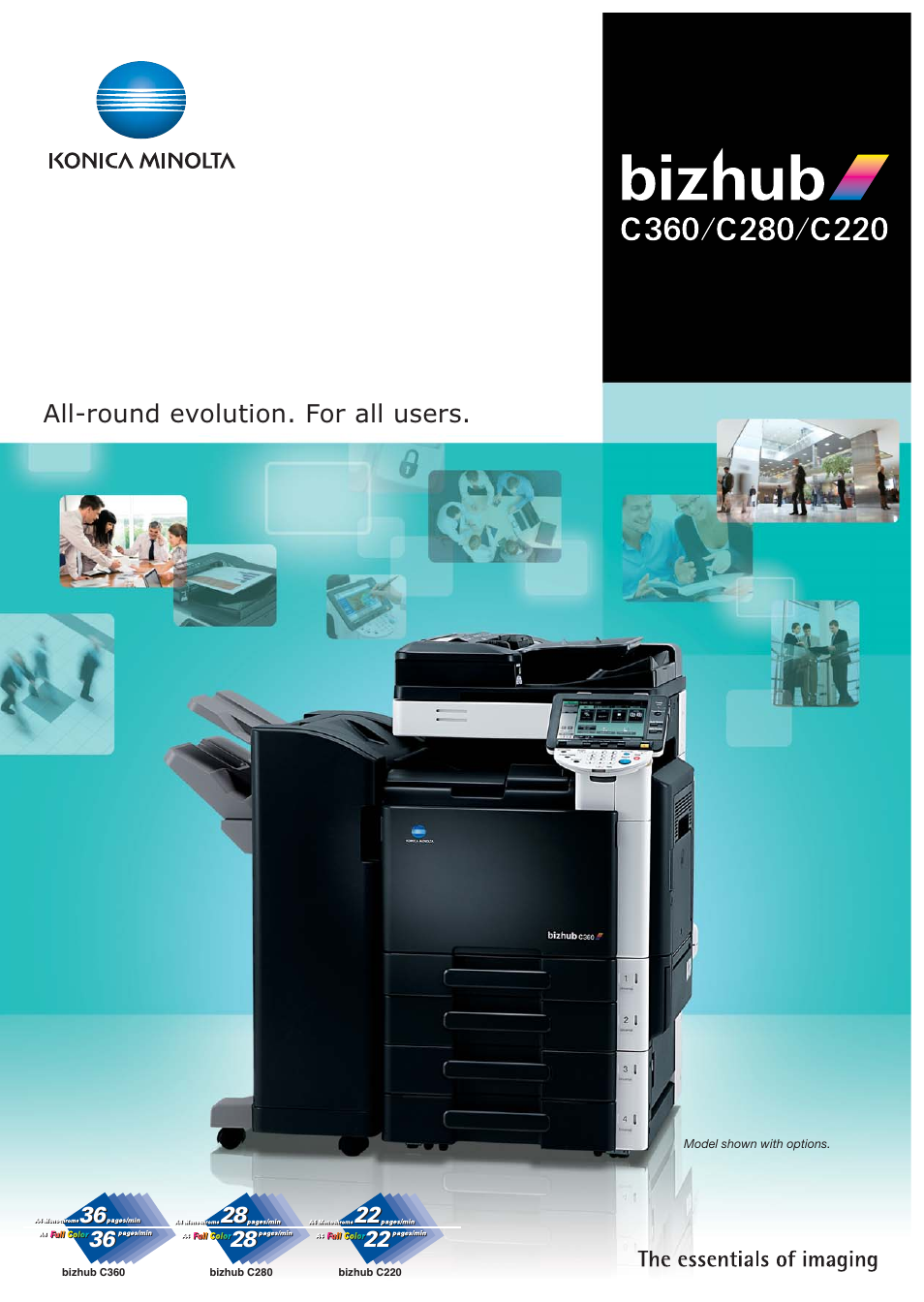 Konica Minolta BIZHUB C220 User Manual | 12 pages