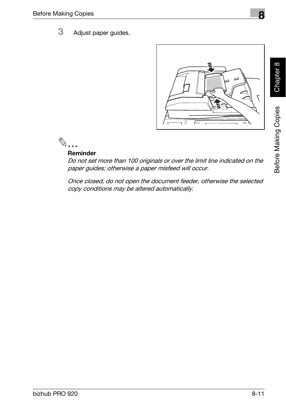 Konica Minolta BIZHUB PRO bizhubPRO920 User Manual | Page 157 / 410
