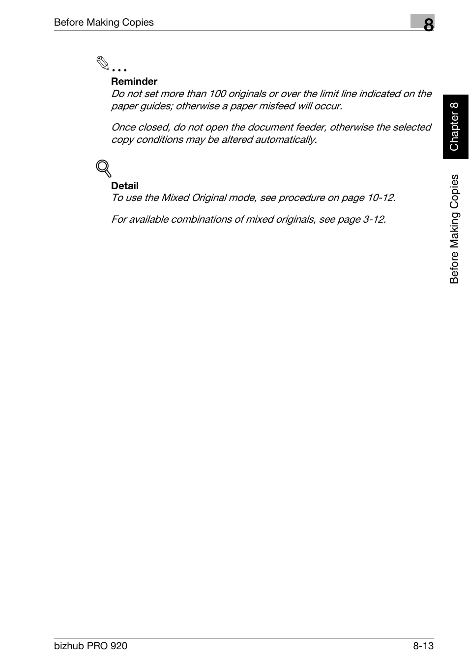 Konica Minolta BIZHUB PRO bizhubPRO920 User Manual | Page 159 / 410