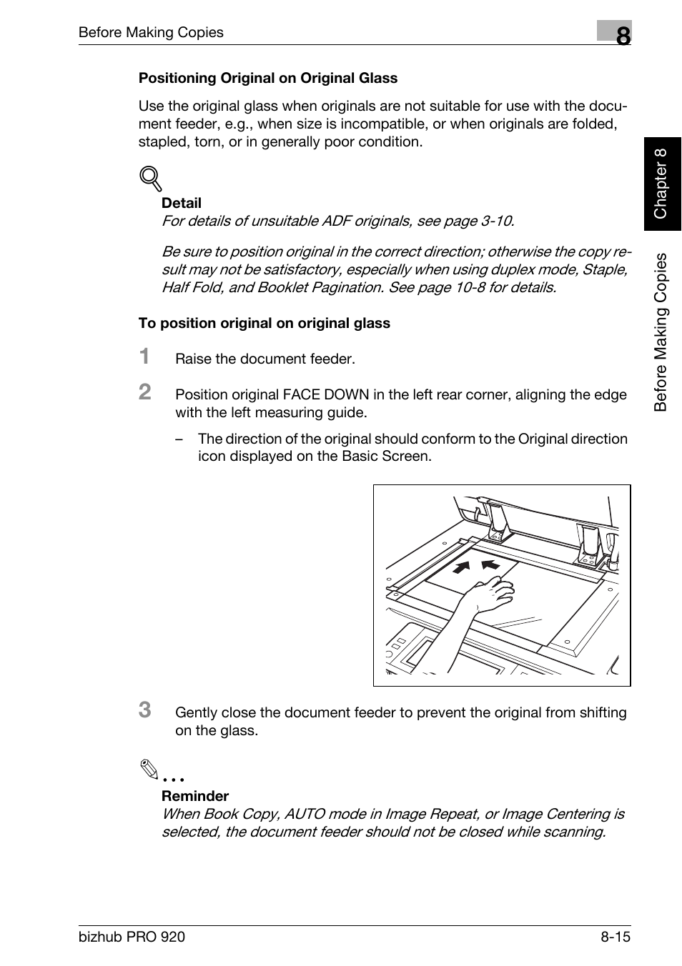 Konica Minolta BIZHUB PRO bizhubPRO920 User Manual | Page 161 / 410