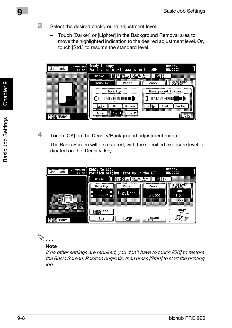 Konica Minolta BIZHUB PRO bizhubPRO920 User Manual | Page 176 / 410