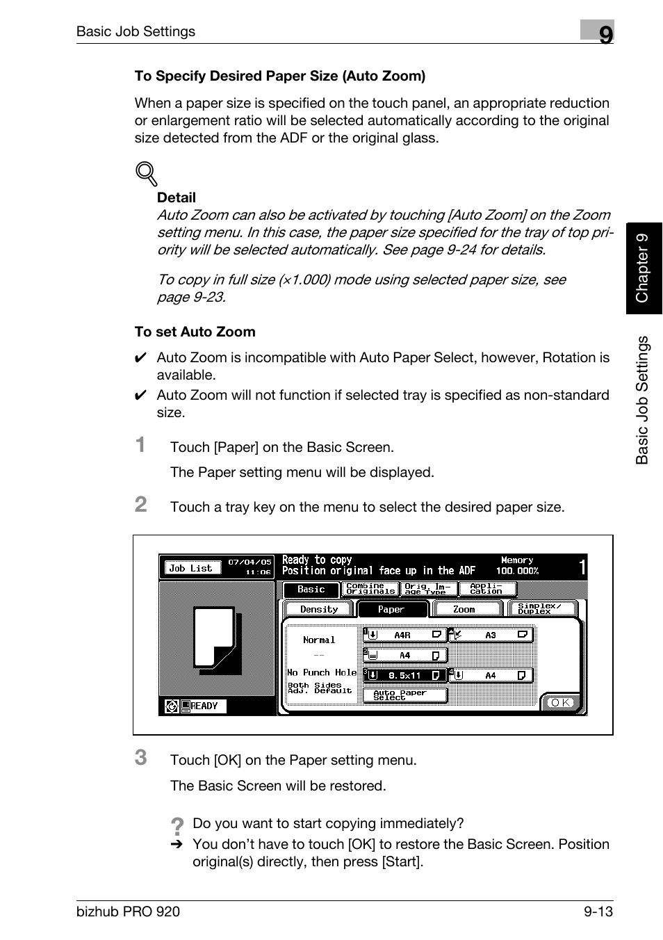 Konica Minolta BIZHUB PRO bizhubPRO920 User Manual | Page 181 / 410