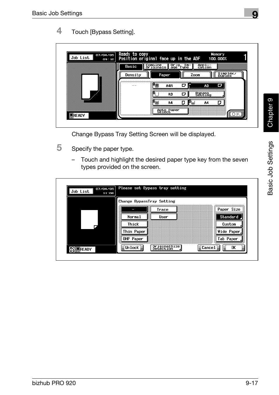 Konica Minolta BIZHUB PRO bizhubPRO920 User Manual | Page 185 / 410