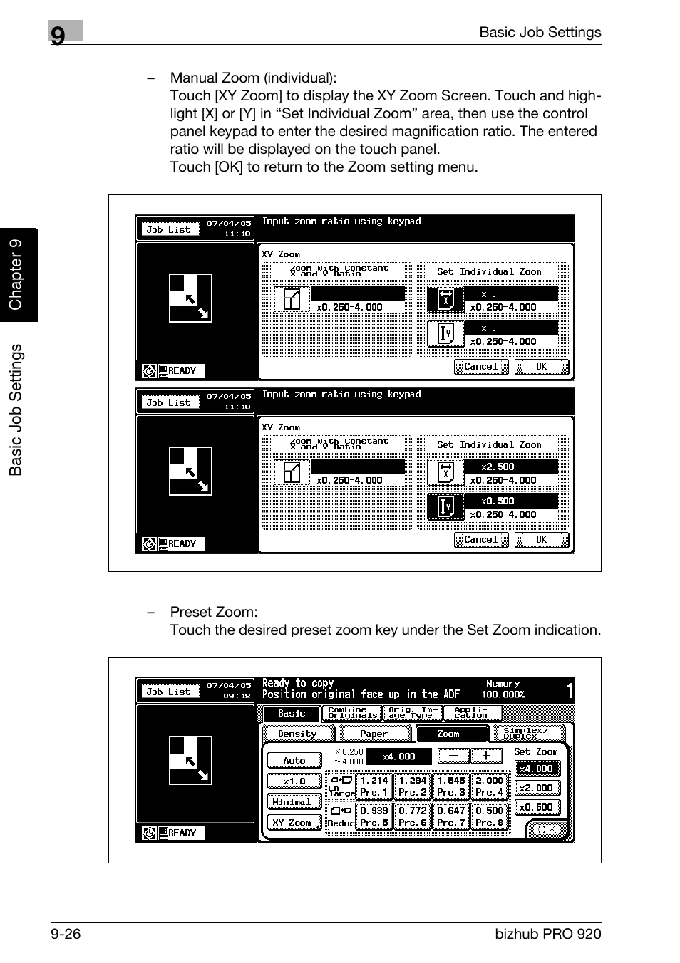 Konica Minolta BIZHUB PRO bizhubPRO920 User Manual | Page 194 / 410