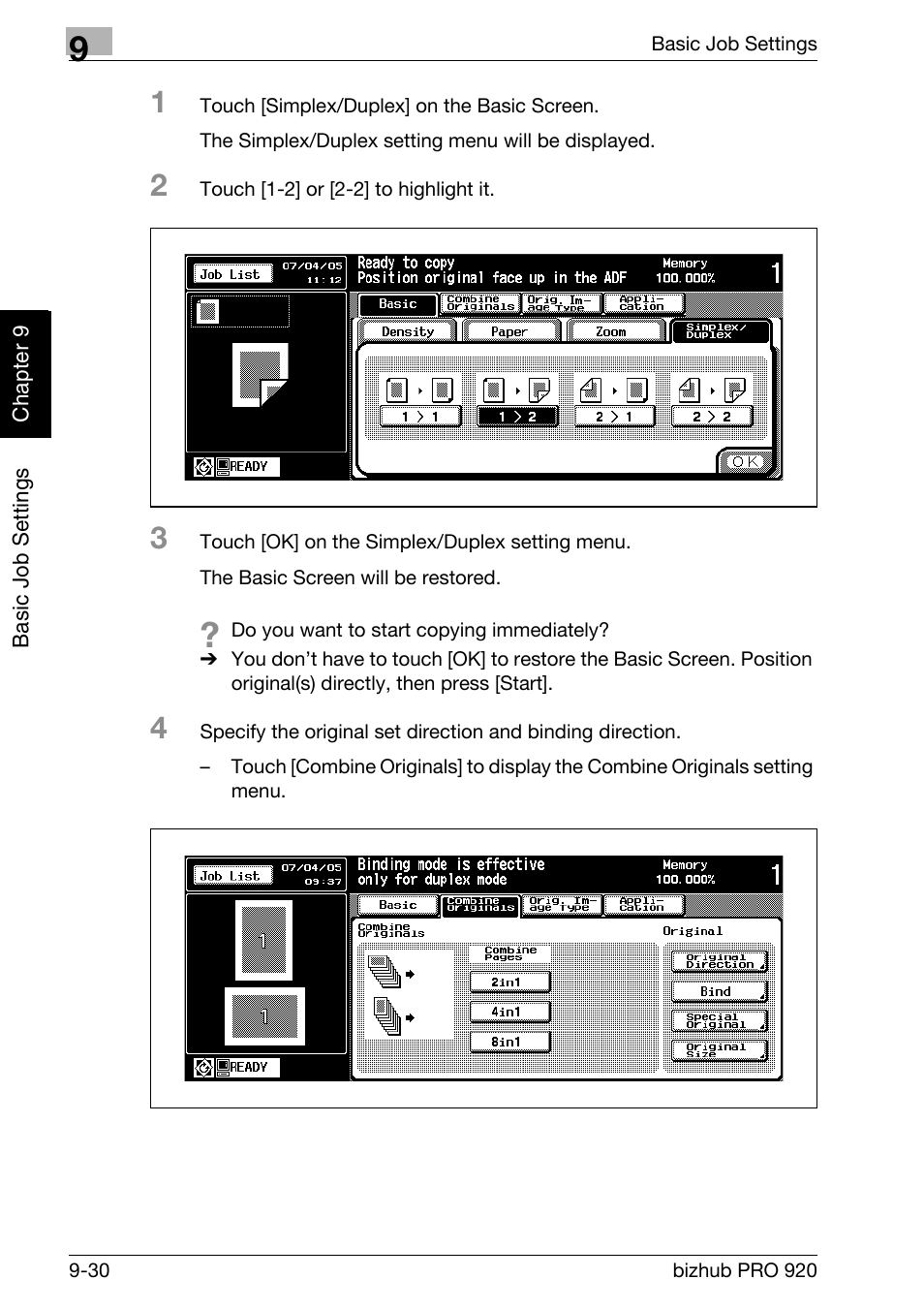 Konica Minolta BIZHUB PRO bizhubPRO920 User Manual | Page 198 / 410