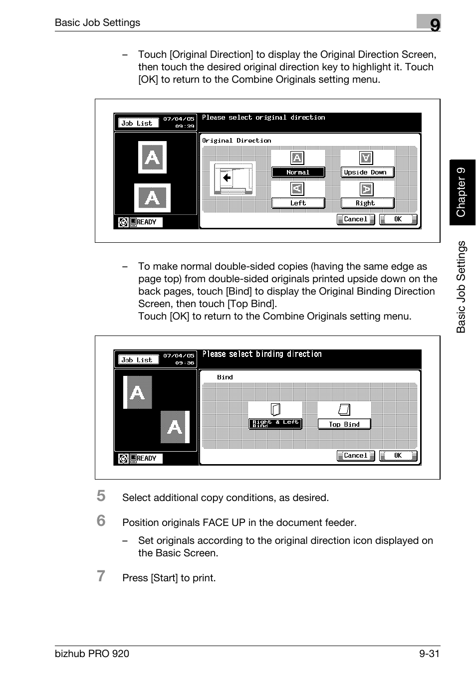Konica Minolta BIZHUB PRO bizhubPRO920 User Manual | Page 199 / 410