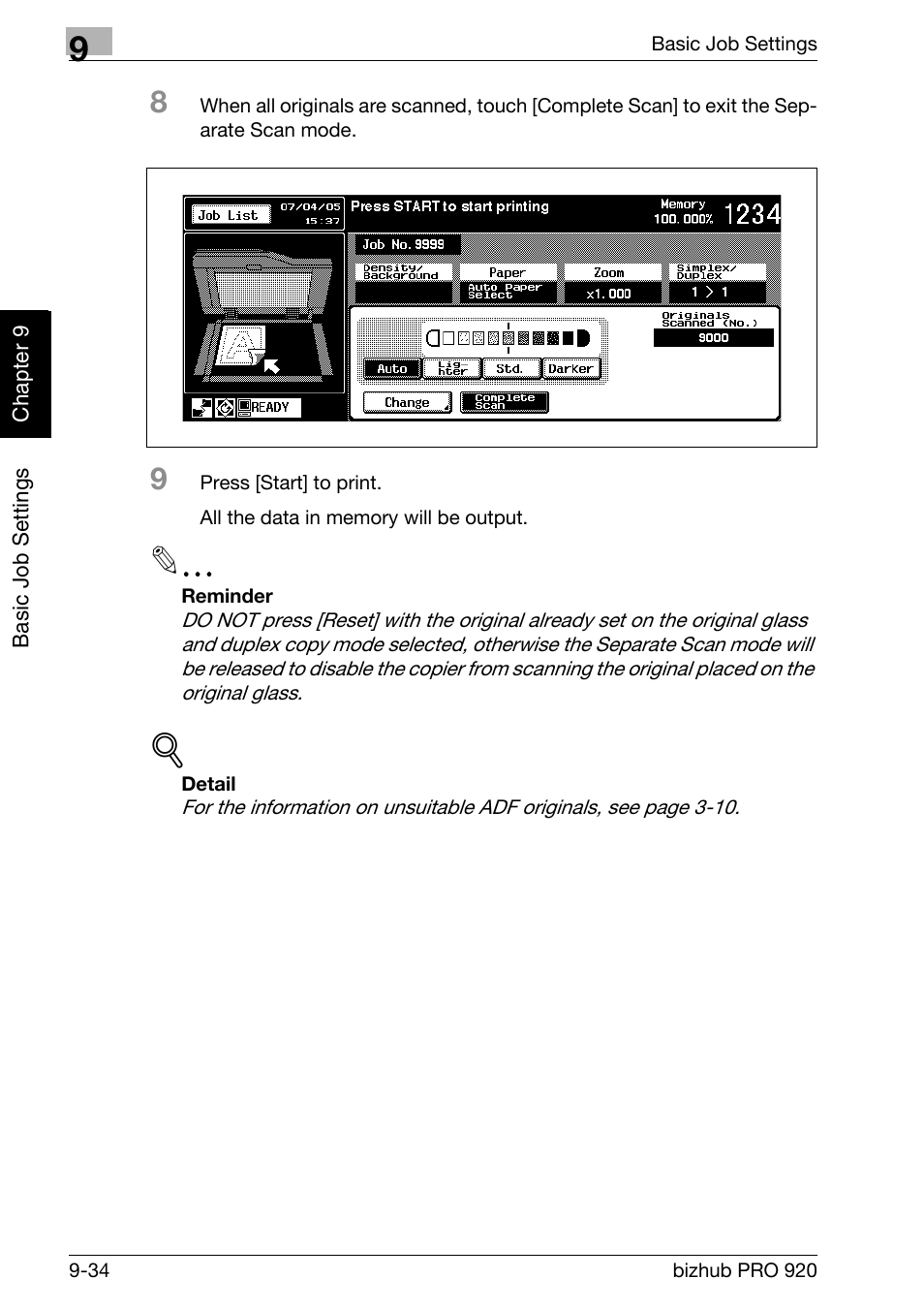 Konica Minolta BIZHUB PRO bizhubPRO920 User Manual | Page 202 / 410