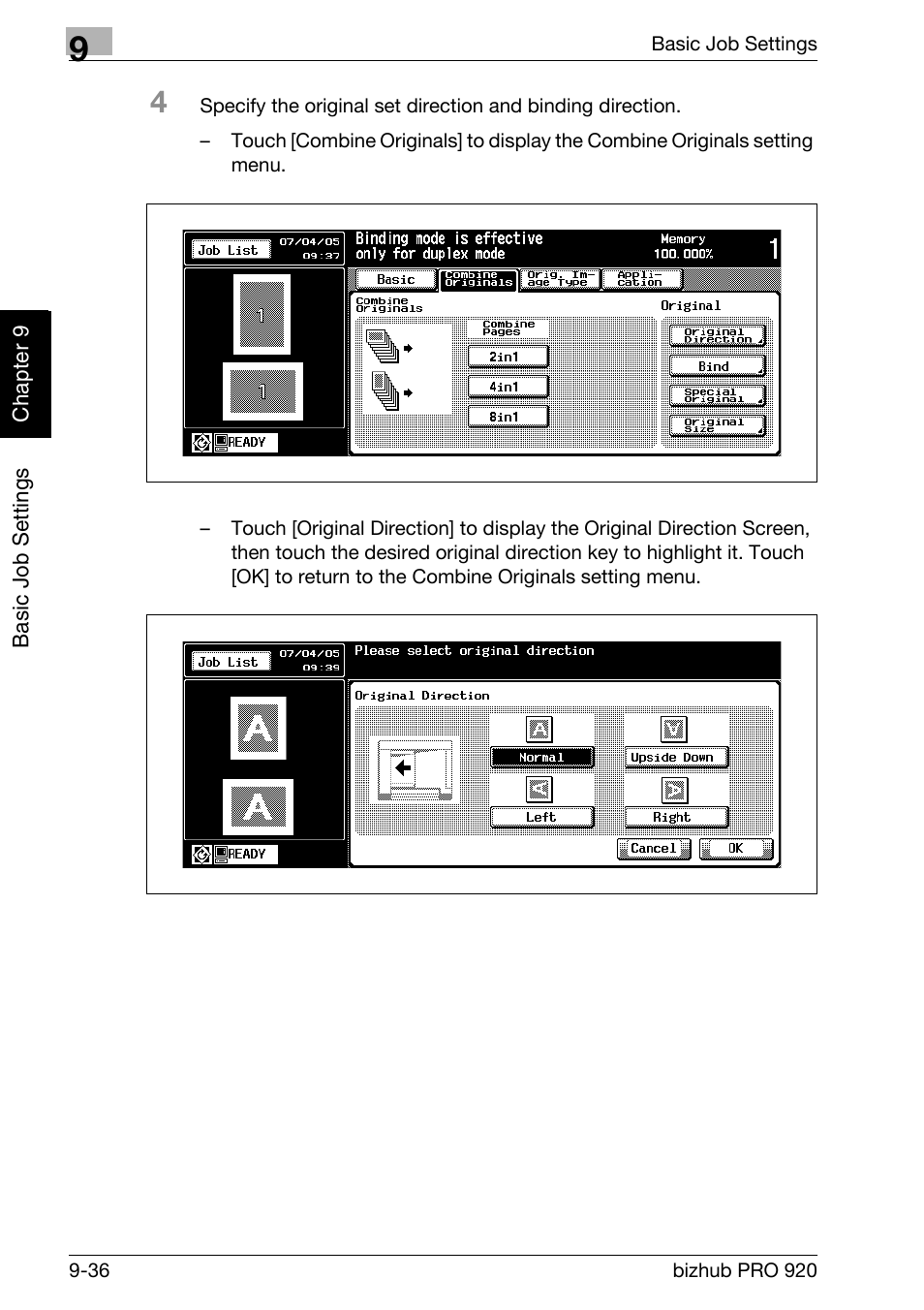 Konica Minolta BIZHUB PRO bizhubPRO920 User Manual | Page 204 / 410