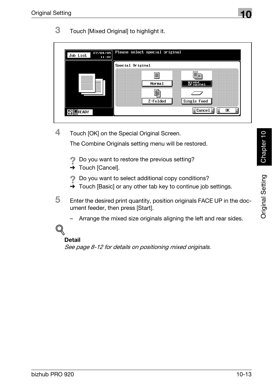 Konica Minolta BIZHUB PRO bizhubPRO920 User Manual | Page 223 / 410