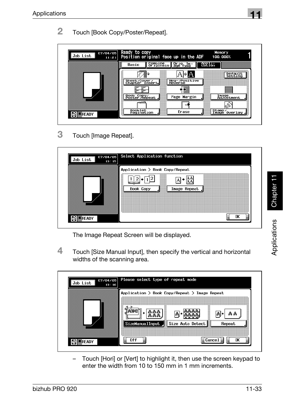 Konica Minolta BIZHUB PRO bizhubPRO920 User Manual | Page 267 / 410