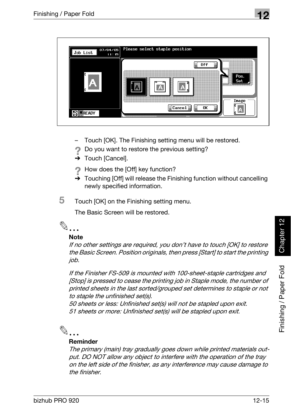 Konica Minolta BIZHUB PRO bizhubPRO920 User Manual | Page 341 / 410