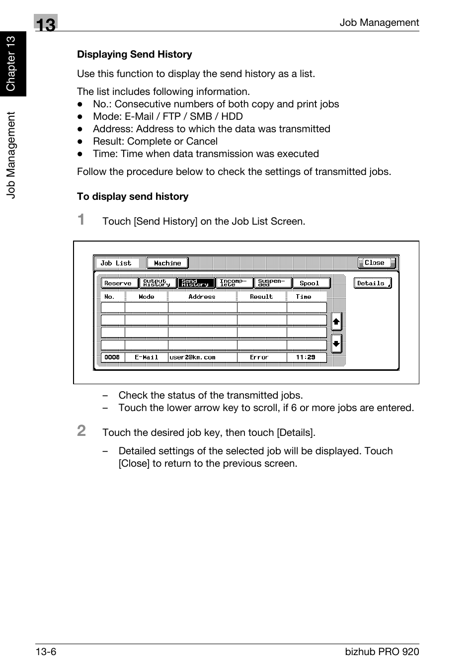 Konica Minolta BIZHUB PRO bizhubPRO920 User Manual | Page 372 / 410