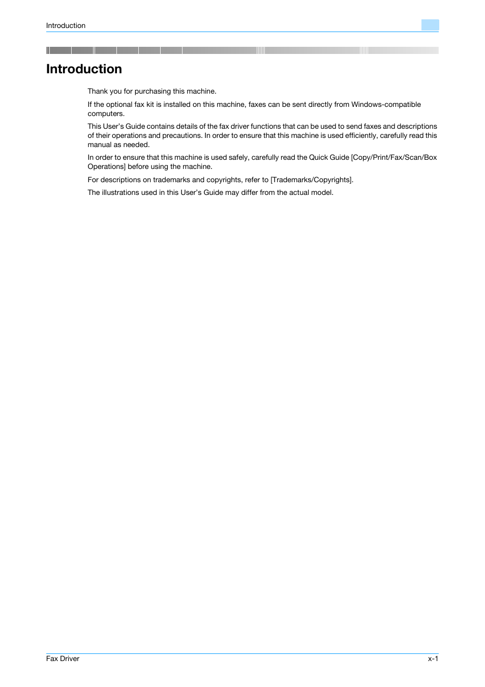 Introduction | Konica Minolta BIZHUB C253 User Manual | Page 2 / 66