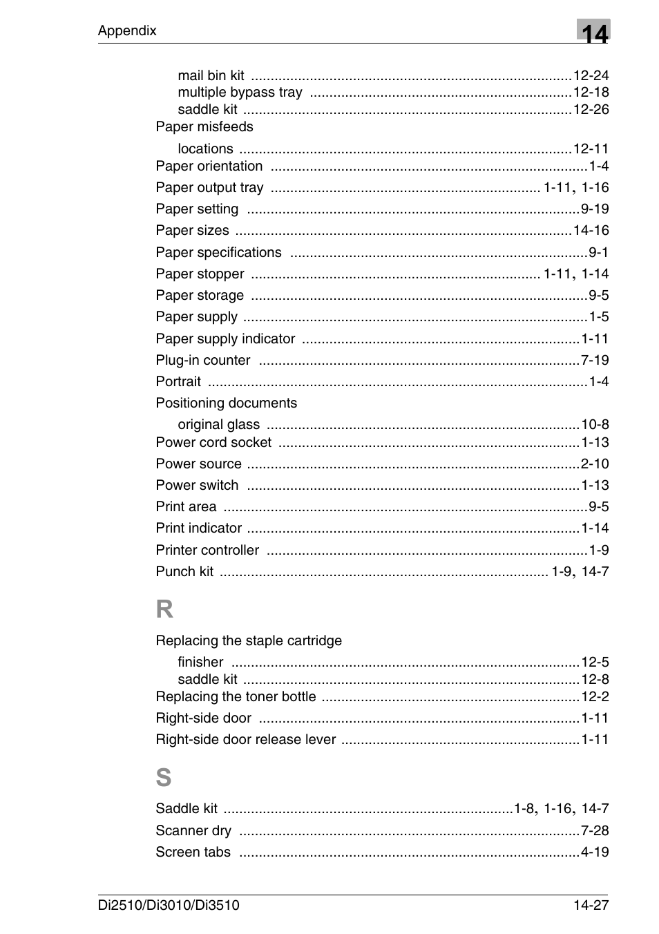 Konica Minolta DI3510 User Manual | Page 331 / 334