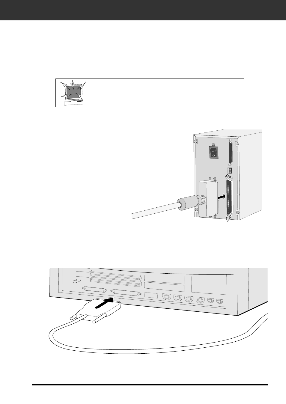 Connecting the hardware | Konica Minolta F-2900 User Manual | Page 11 / 85