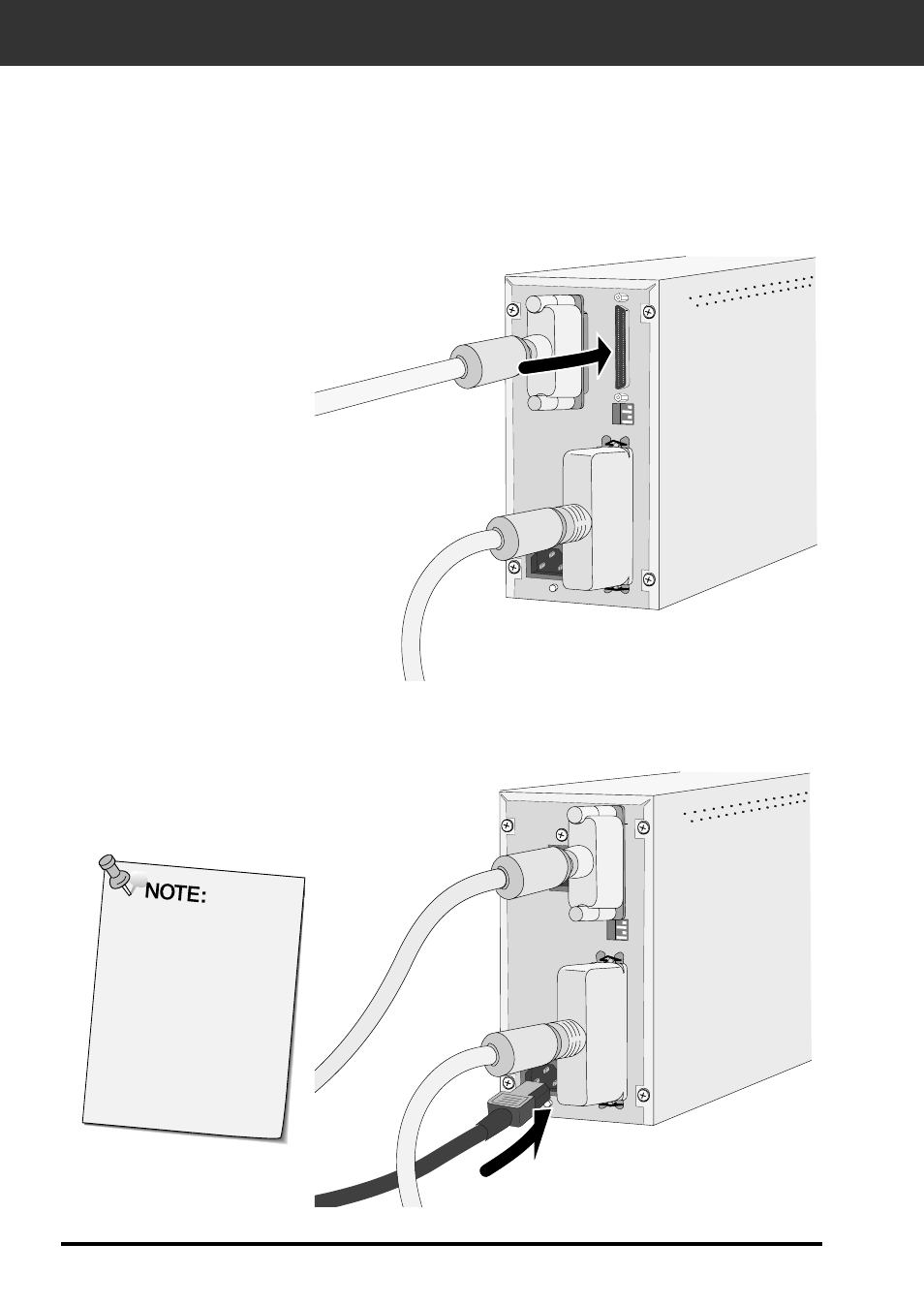 If there are other devices in your scsi chain | Konica Minolta F-2900 User Manual | Page 12 / 85