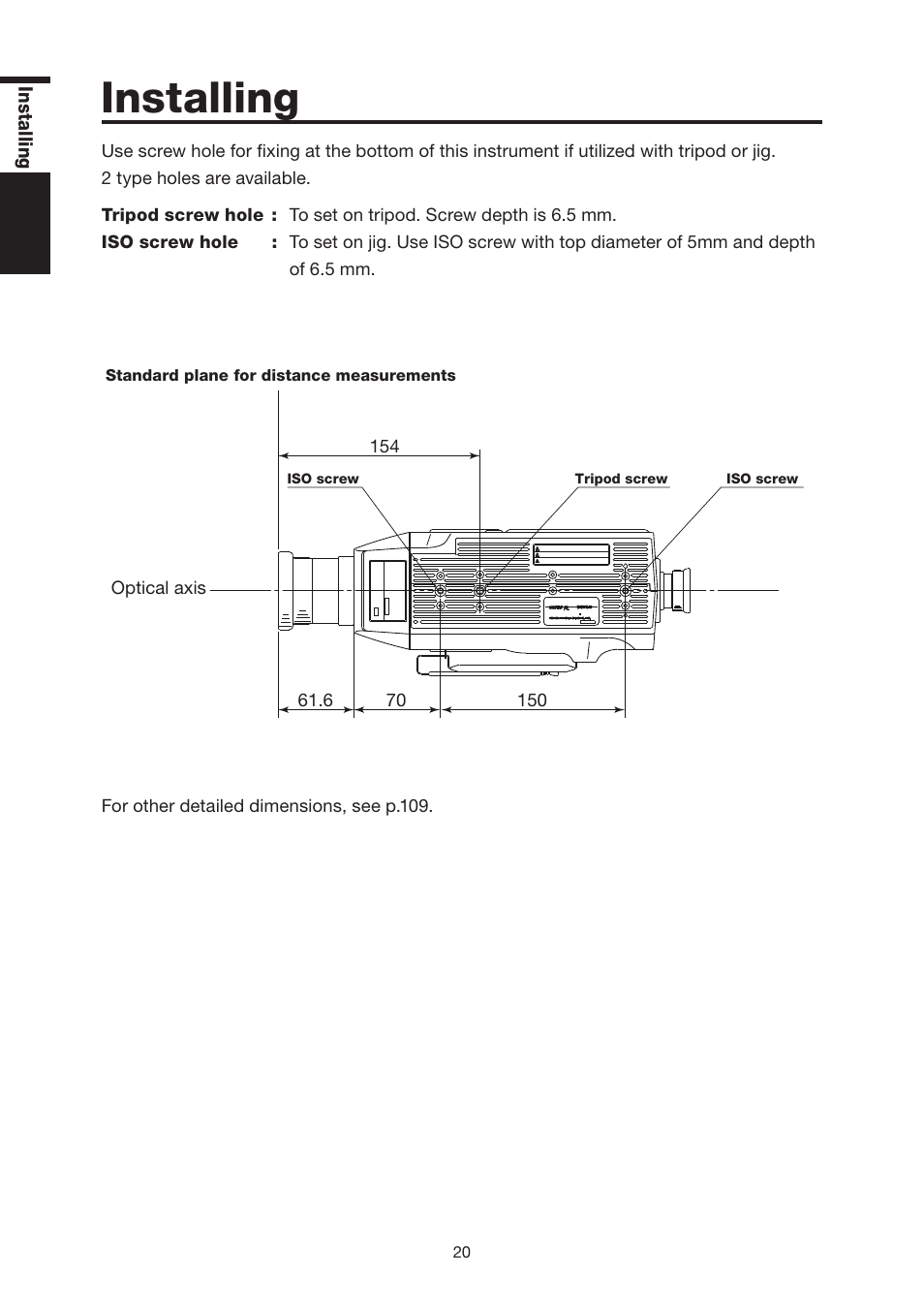 Installing | Konica Minolta Chroma Meter CS-200 User Manual | Page 22 / 124