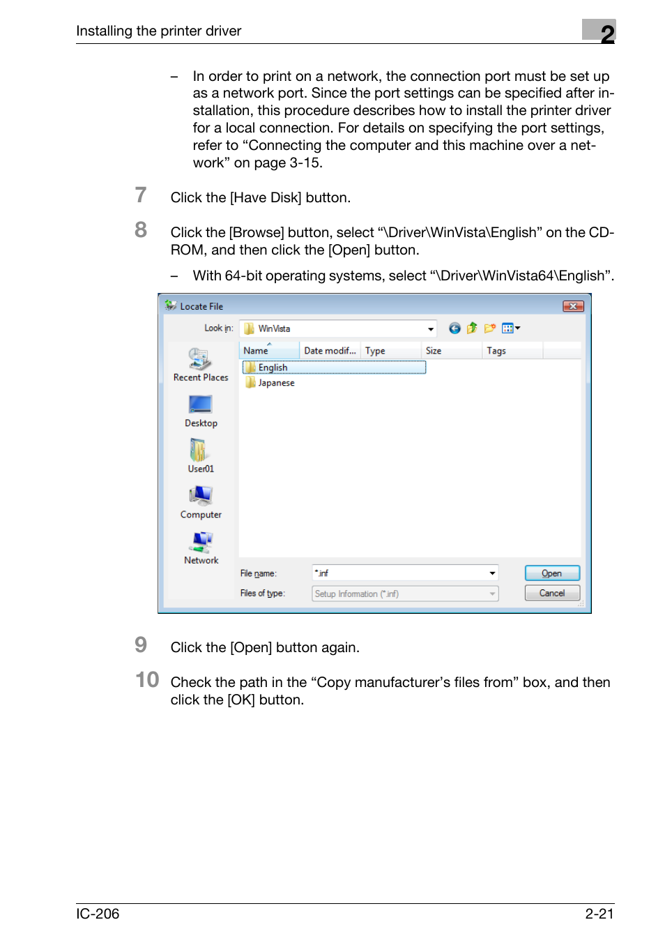 Konica Minolta bizhub 163 User Manual | Page 54 / 362