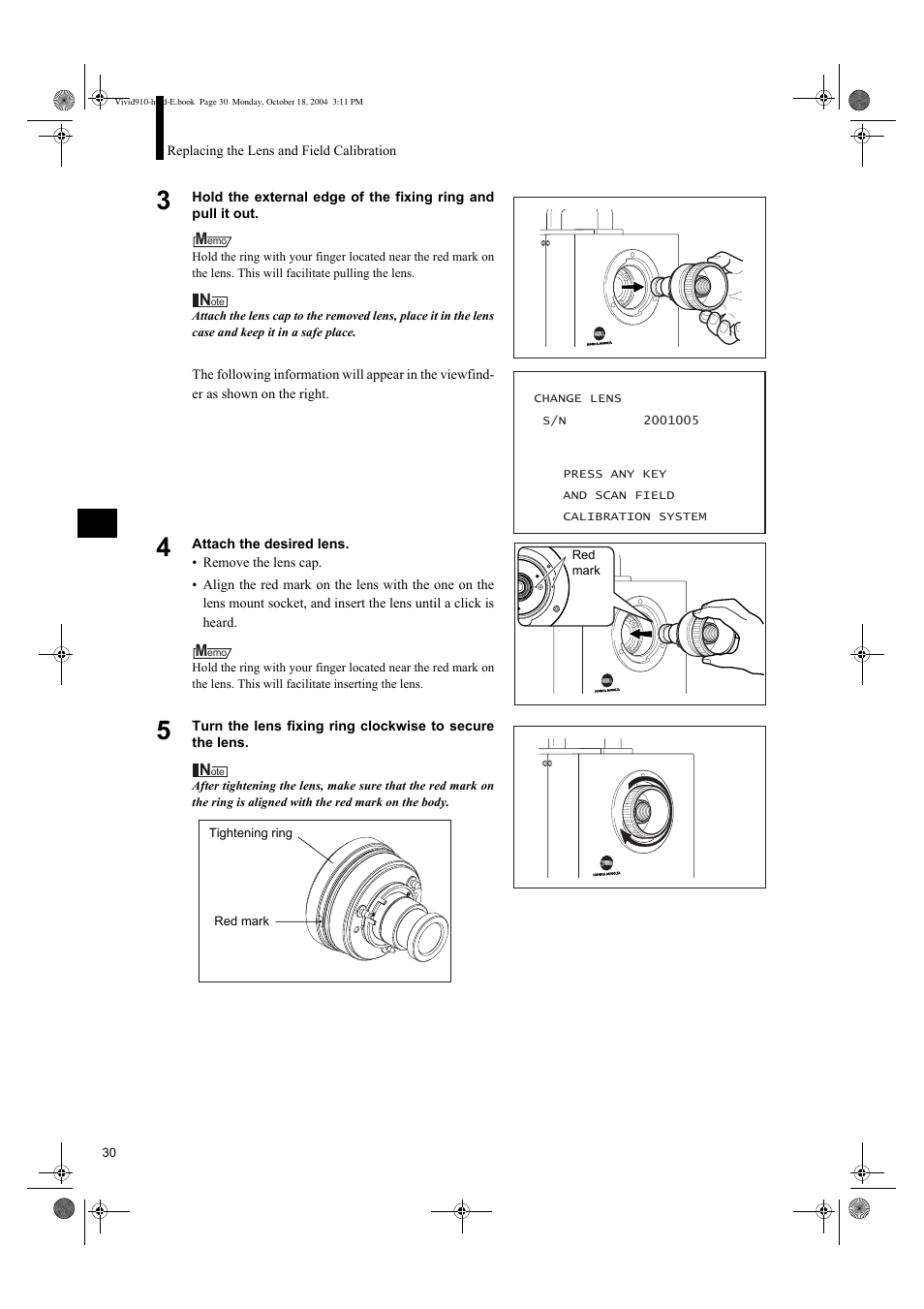 Konica Minolta NON-CONTACT 3D DIGITIZER VIVID 9i User Manual | Page 32 / 56