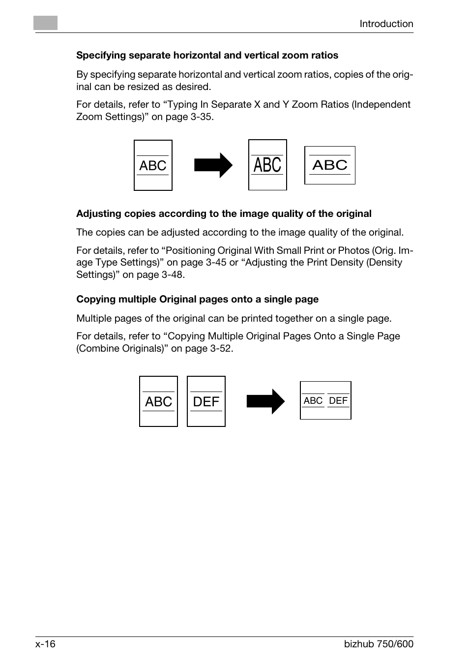 Abc def | Konica Minolta bizhub 750 User Manual | Page 17 / 526