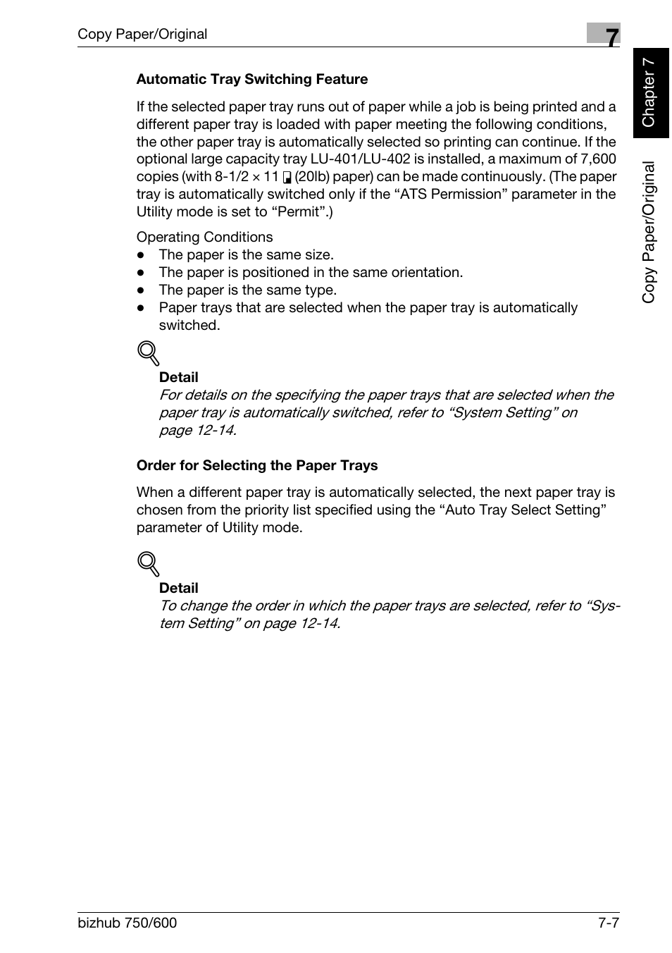 Konica Minolta bizhub 750 User Manual | Page 244 / 526