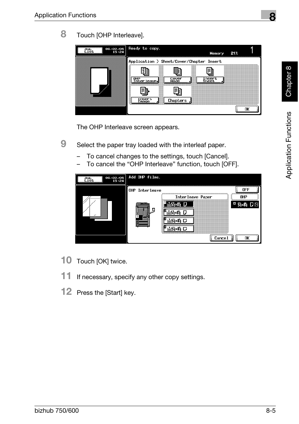 Konica Minolta bizhub 750 User Manual | Page 278 / 526