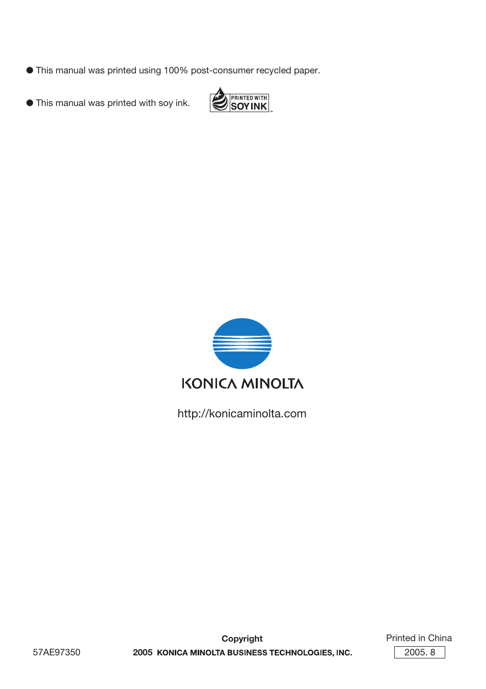 Konica Minolta bizhub 750 User Manual | Page 526 / 526