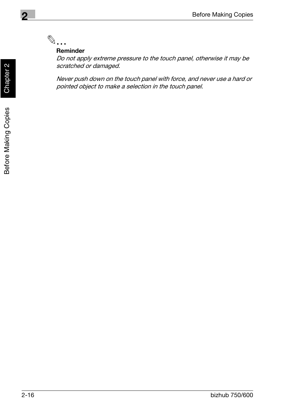 Konica Minolta bizhub 750 User Manual | Page 61 / 526