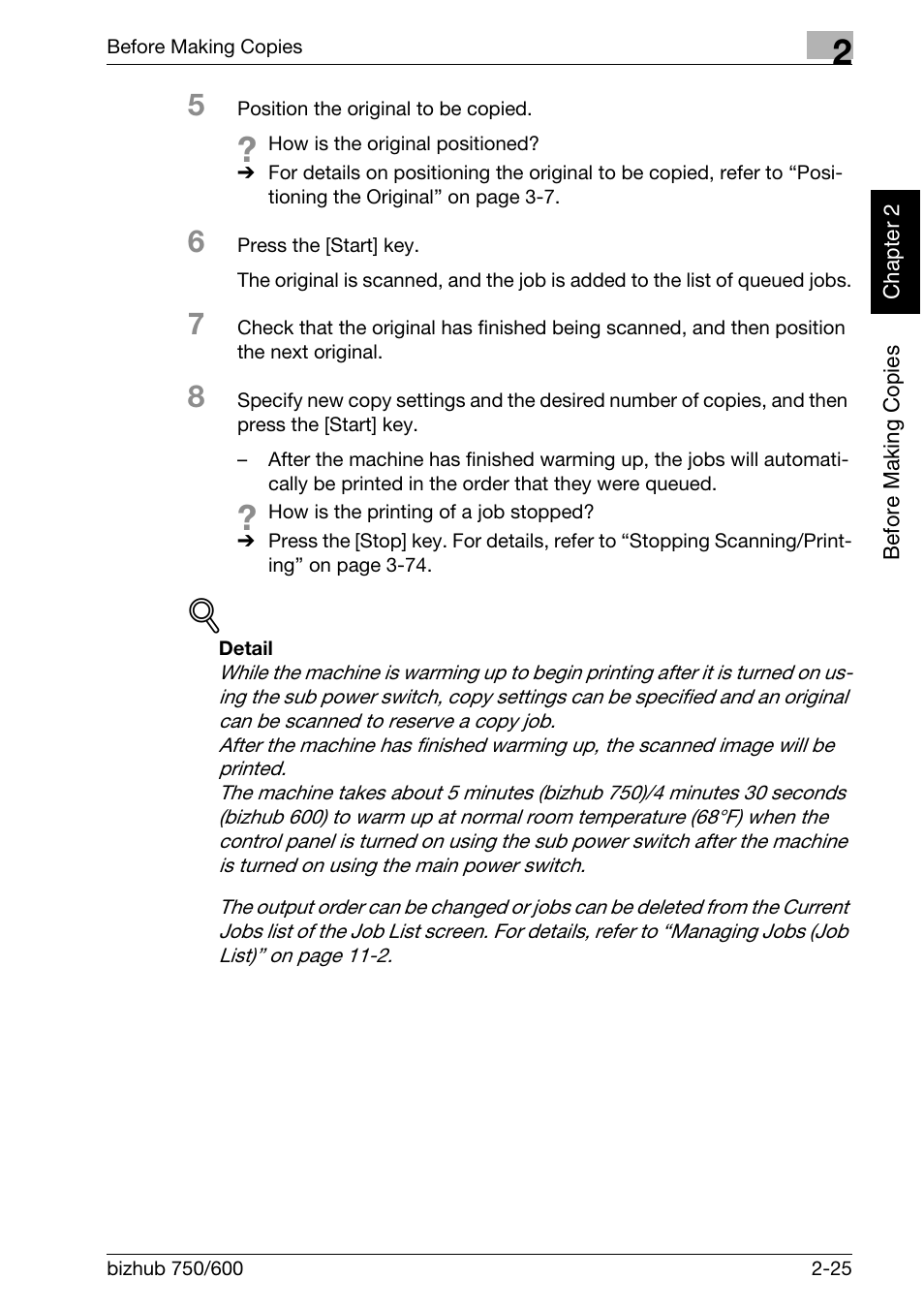 Konica Minolta bizhub 750 User Manual | Page 70 / 526