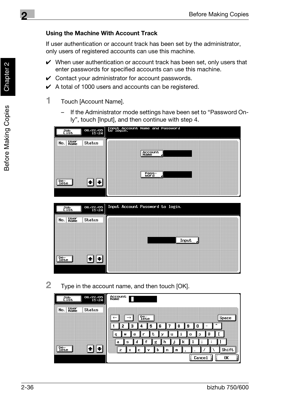 Konica Minolta bizhub 750 User Manual | Page 81 / 526