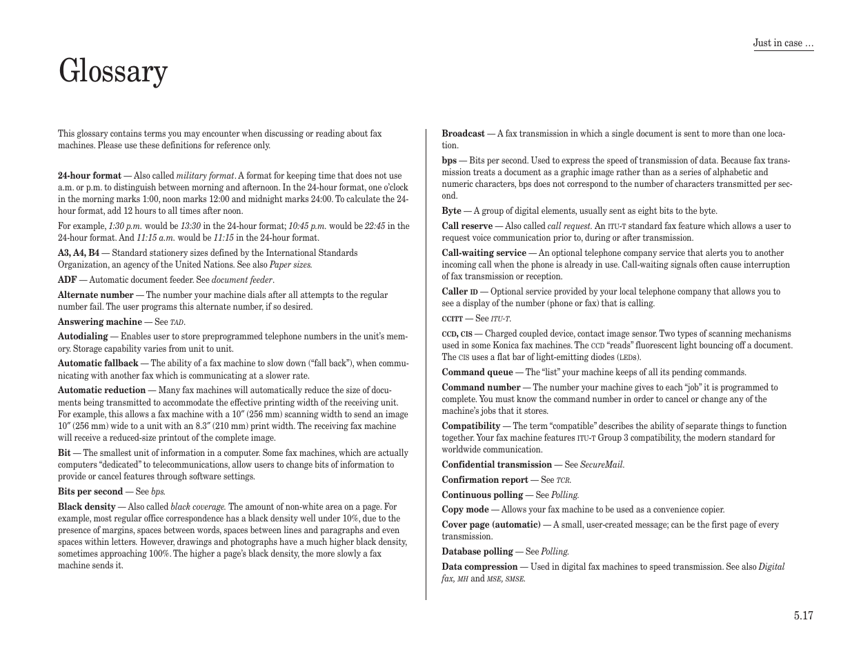 Glossary | Konica Minolta 7013 User Manual | Page 138 / 150
