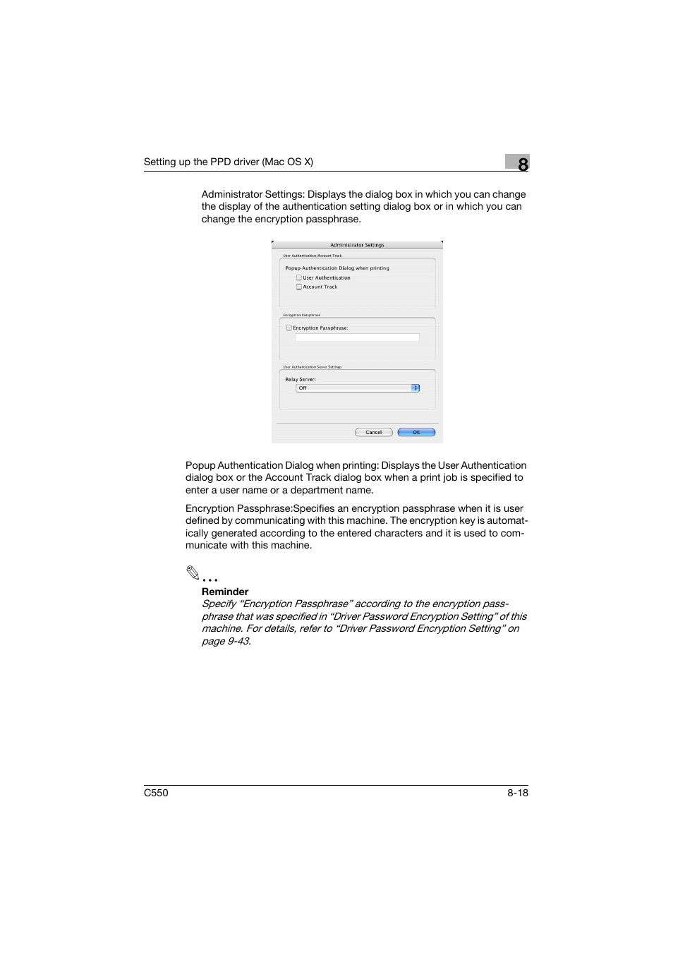 Konica Minolta bizhub C550 User Manual | Page 283 / 400