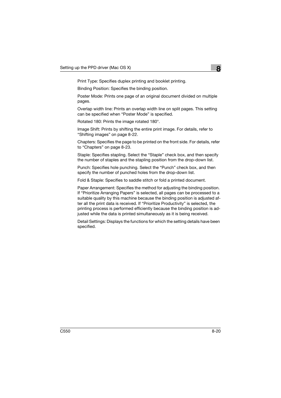 Konica Minolta bizhub C550 User Manual | Page 285 / 400