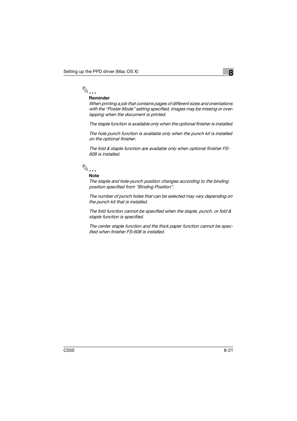 Konica Minolta bizhub C550 User Manual | Page 286 / 400