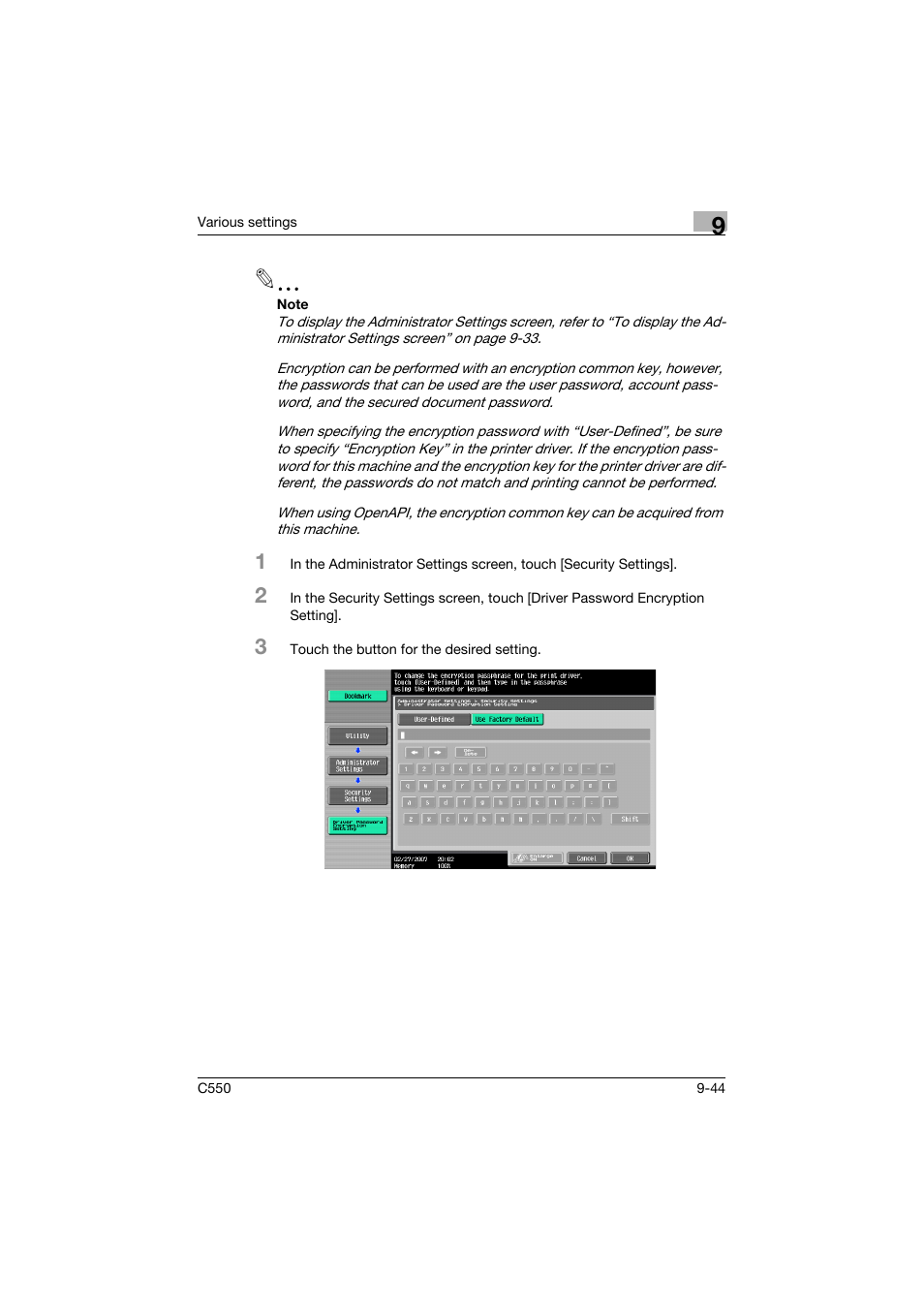 Konica Minolta bizhub C550 User Manual | Page 353 / 400