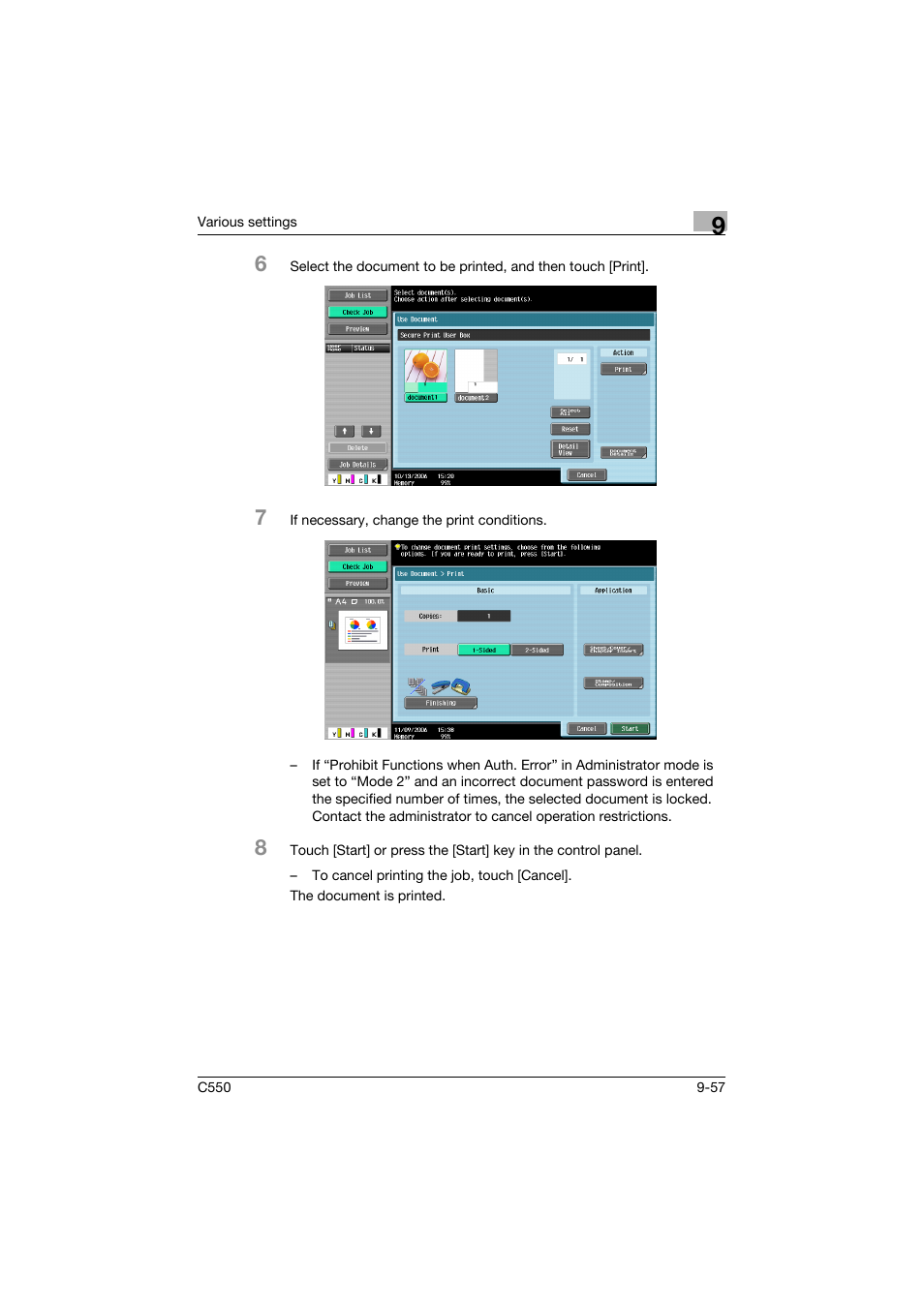 Konica Minolta bizhub C550 User Manual | Page 366 / 400