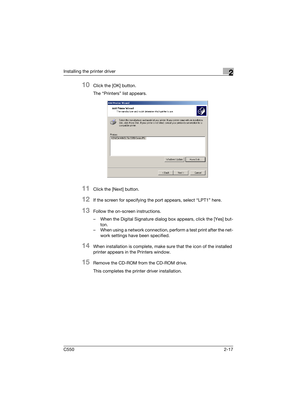 Konica Minolta bizhub C550 User Manual | Page 60 / 400