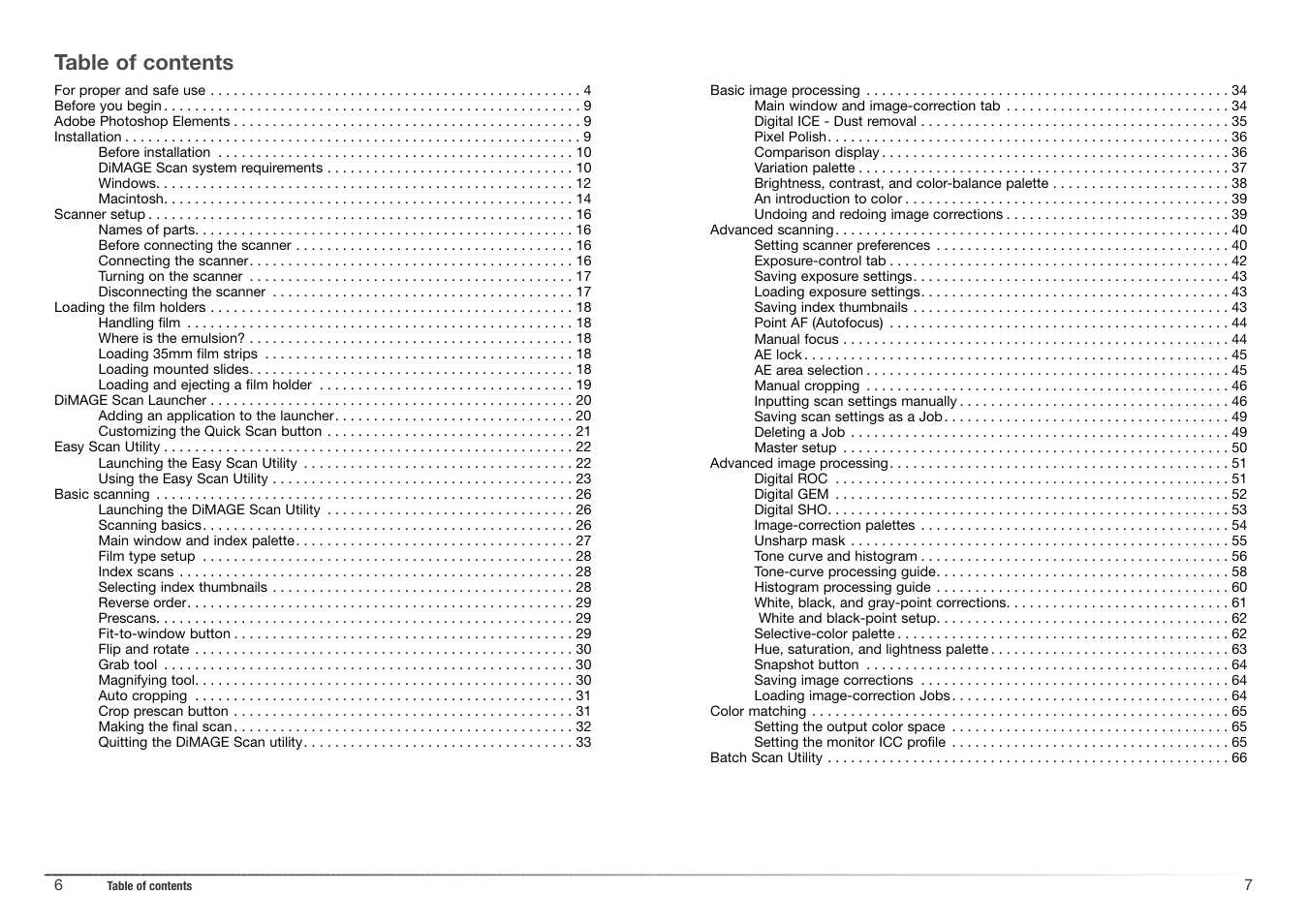 Konica Minolta 5400 II User Manual | Page 4 / 38