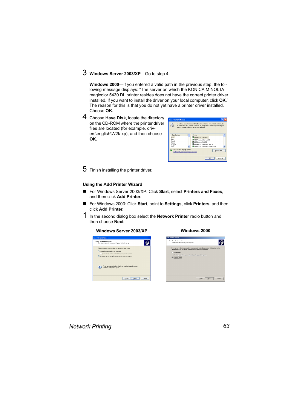 Konica Minolta Magicolor 5430 DL User Manual | Page 69 / 114