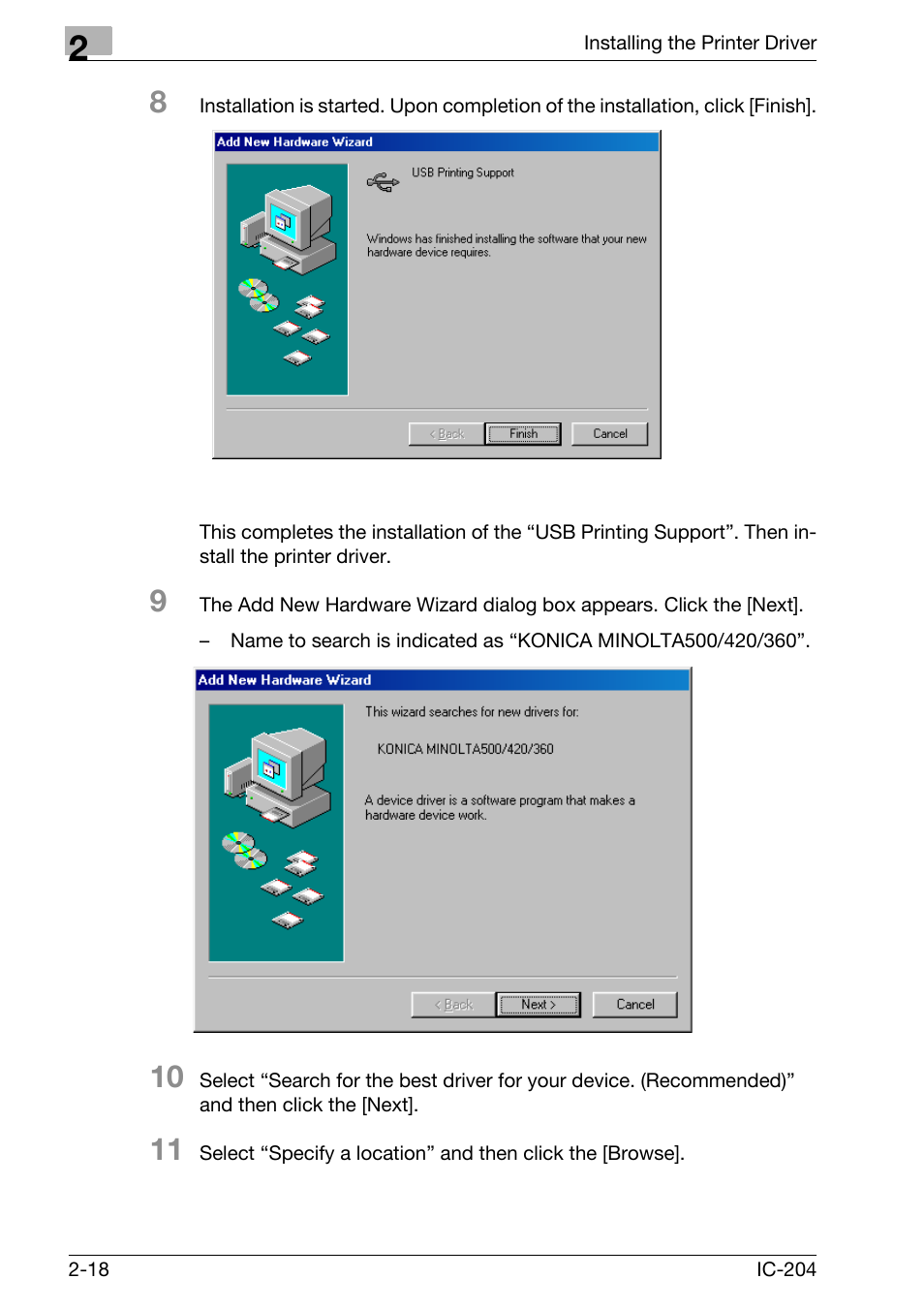Konica Minolta IC-204 User Manual | Page 43 / 130