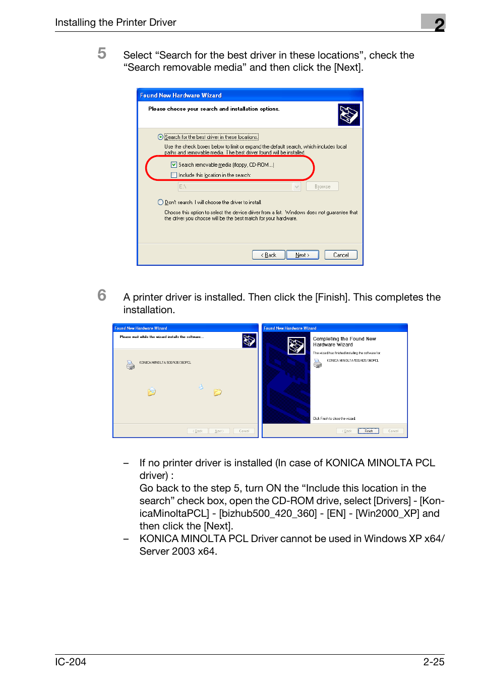 Konica Minolta IC-204 User Manual | Page 50 / 130