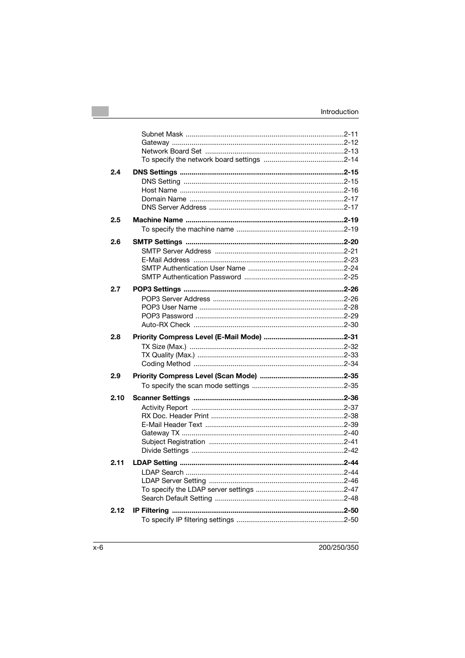 Konica Minolta BP-200 User Manual | Page 7 / 468