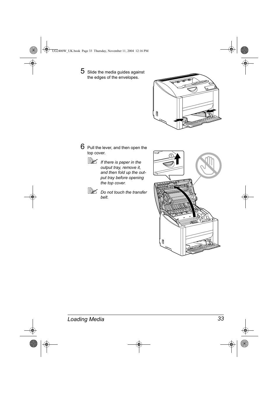Konica Minolta Magicolor 2400 User Manual | Page 39 / 96