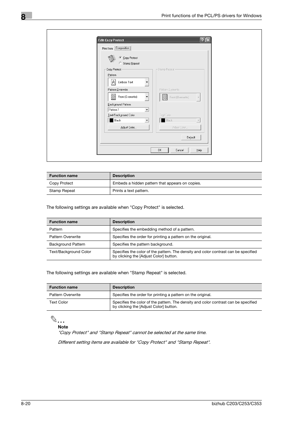 Konica Minolta BIZHUB C203 User Manual | Page 102 / 278