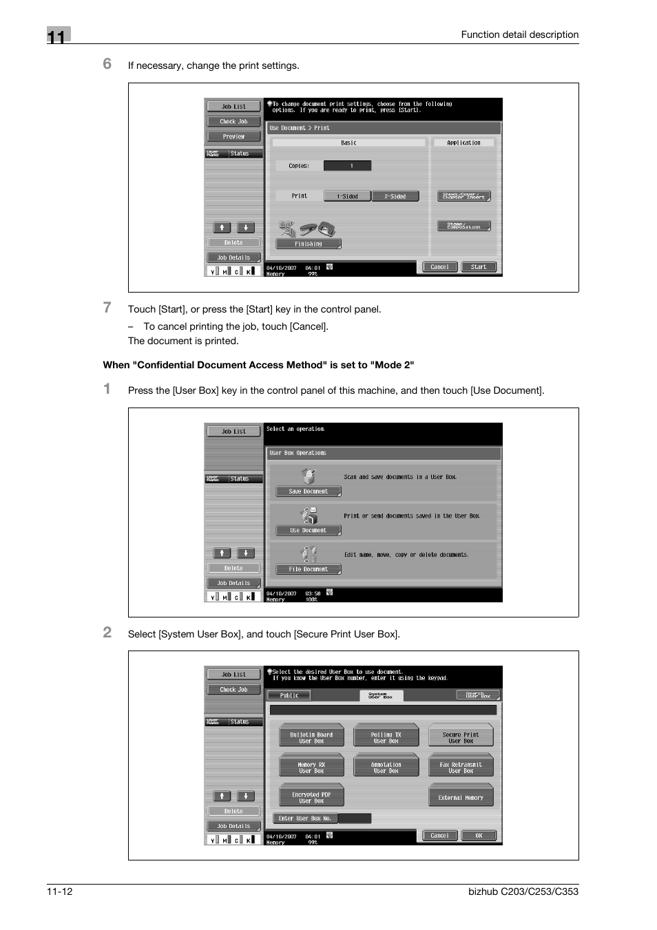 Konica Minolta BIZHUB C203 User Manual | Page 152 / 278