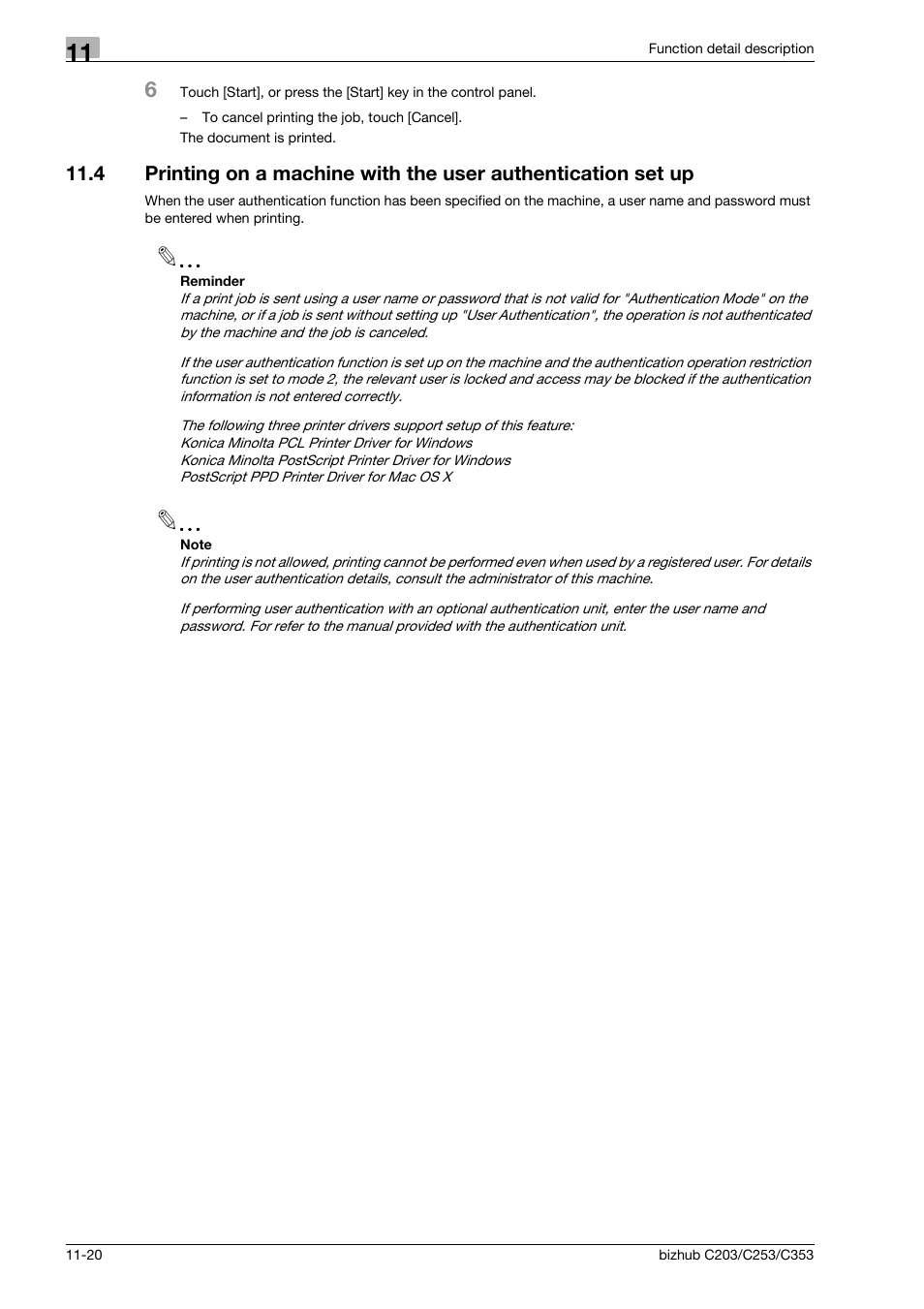 Konica Minolta BIZHUB C203 User Manual | Page 160 / 278